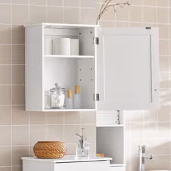 SoBuy BZR19-W Armoire de rangement de salle à manger