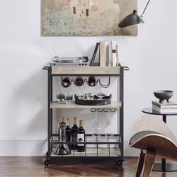SoBuy FKW56-HG Chariot de transport d'aliments