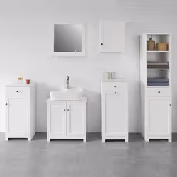 SoBuy BZR21-W armoire de rangement de salle de bain - Vue supplémentaire 12