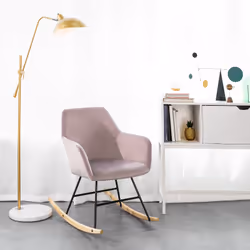 SoBuy FST68-P Fauteuil à bascule et planche pour enfant