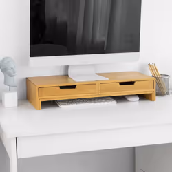 SoBuy BBF04-N support d'écran plat pour bureau