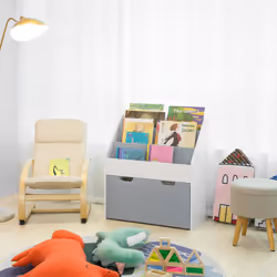 SoBuy KMB17-HG armoire de rangement pour enfant Coffre