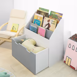 SoBuy KMB17-HG armoire de rangement pour enfant Coffre - Vue supplémentaire 4
