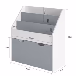 SoBuy KMB17-HG armoire de rangement pour enfant Coffre - Vue supplémentaire 5