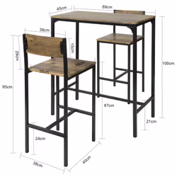 SoBuy OGT03-XL ensemble de meuble de salle à manger et de cuisine - Vue supplémentaire 4