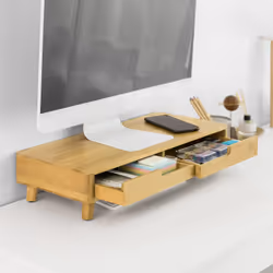 SoBuy BBF06-N support d'écran plat pour bureau