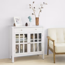 SoBuy FSB23-W Chariot de transport d'aliments