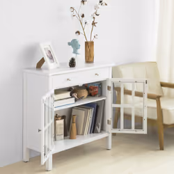 SoBuy FSB23-W Chariot de transport d'aliments