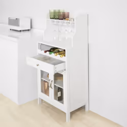 SoBuy FSB24-W Chariot de transport d'aliments