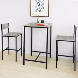 SoBuy OGT27-HG ensemble de meuble de salle à manger et de cuisine
