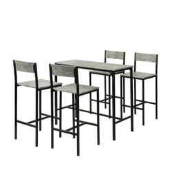 SoBuy OGT14-HG ensemble de meuble de salle à manger et de cuisine