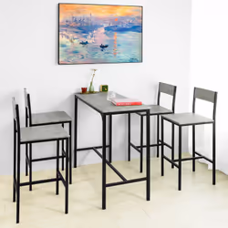 SoBuy OGT14-HG ensemble de meuble de salle à manger et de cuisine