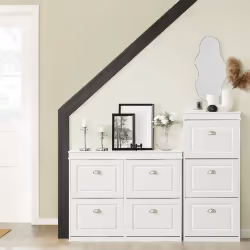 SoBuy FSR79-W, Ouvert, Panneau de fibres à densité moyenne, 1050 mm, 830 mm, 240 mm, Allemagne