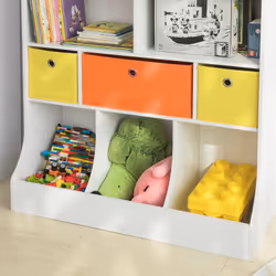 SoBuy KMB26-W armoire de rangement pour enfant Coffre - Vue supplémentaire 8