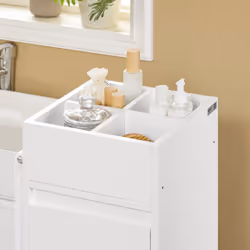 SoBuy BZR29-W armoire de rangement de salle de bain - Vue supplémentaire 7