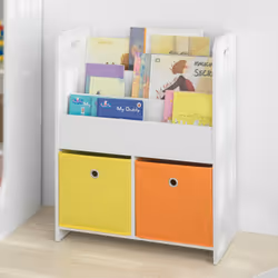 SoBuy KMB27-W armoire de rangement pour enfant Coffre