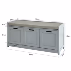 SoBuy FSR80-SG Organisateur pour chaussures Ouvert - Vue supplémentaire 4
