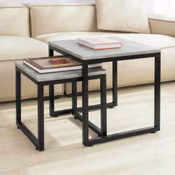 SoBuy FBT42-HG Table à café, latérale et de salon