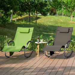 SoBuy OGS28-GR Fauteuil à bascule et planche pour enfant - Vue supplémentaire 6