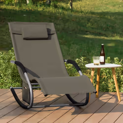 SoBuy OGS28-BR Fauteuil à bascule et planche pour enfant