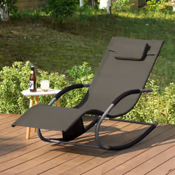 SoBuy OGS28-BR Fauteuil à bascule et planche pour enfant - Vue supplémentaire 4