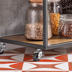 SoBuy FKW99-N Chariot de transport d'aliments - Vue supplémentaire 9