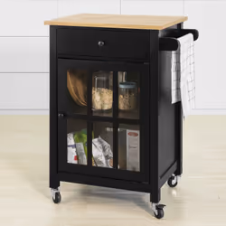 SoBuy FKW98-SCH Chariot de transport d'aliments