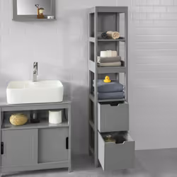SoBuy FRG126-SG Armoire de rangement de salle à manger