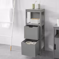 SoBuy FRG127-SG armoire de rangement de salle de bain