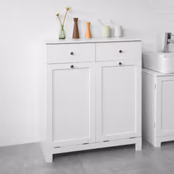 SoBuy BZR33-W armoire de rangement de salle de bain - Vue supplémentaire 11