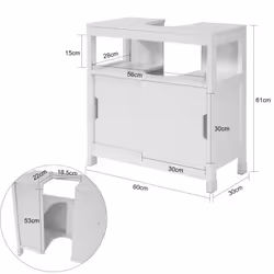 SoBuy FRG128-II-W coiffeuse et ensemble de coiffeuses pour chambre à coucher