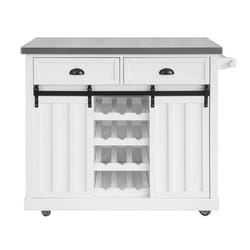 SoBuy FKW94-W Chariot de transport d'aliments