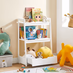 SoBuy KMB31-W armoire de rangement pour enfant Coffre
