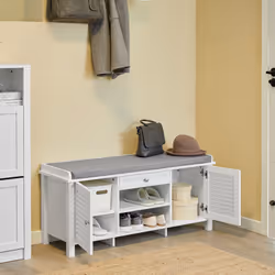 SoBuy FSR83-W Organisateur pour chaussures Ouvert