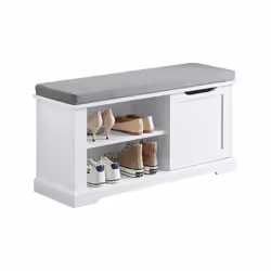 SoBuy FSR84-W, Ouvert, Panneau de fibres à densité moyenne, 800 mm, 450 mm, 300 mm, Allemagne