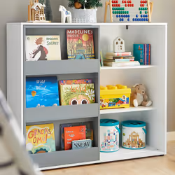 SoBuy KMB33-W armoire de rangement pour enfant Coffre