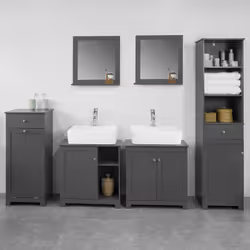 SoBuy BZR17-DG Armoire de rangement de salle à manger - Vue supplémentaire 7