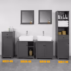 SoBuy BZR18-DG coiffeuse et ensemble de coiffeuses pour chambre à coucher - Vue supplémentaire 6