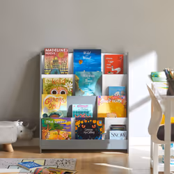 SoBuy KMB32-HG armoire de rangement pour enfant Coffre