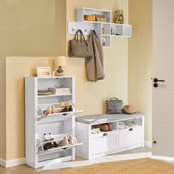 SoBuy FSR87-K-W Organisateur pour chaussures Ouvert - Vue supplémentaire 11