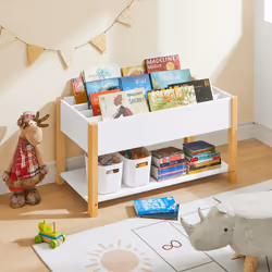 SoBuy KMB35-W armoire de rangement pour enfant Coffre