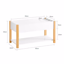 SoBuy KMB35-W armoire de rangement pour enfant Coffre - Vue supplémentaire 4
