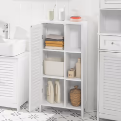 SoBuy BZR39-W armoire de rangement de salle de bain - Vue supplémentaire 7