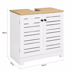 SoBuy BZR40-W coiffeuse et ensemble de coiffeuses pour chambre à coucher - Vue supplémentaire 5