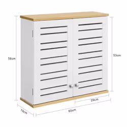 SoBuy BZR42-W Armoire de rangement de salle à manger - Vue supplémentaire 4