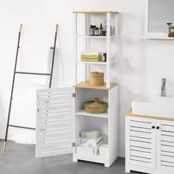 SoBuy BZR43-W Armoire de rangement de salle à manger