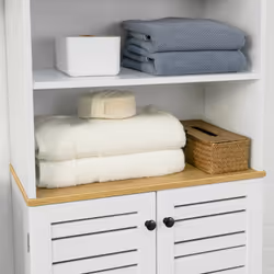 SoBuy BZR44-W Armoire de rangement de salle à manger - Vue supplémentaire 5