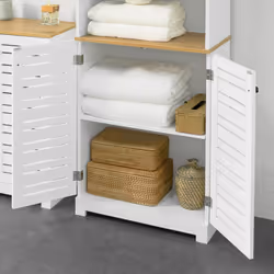 SoBuy BZR44-W Armoire de rangement de salle à manger - Vue supplémentaire 6