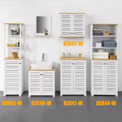 SoBuy BZR44-W Armoire de rangement de salle à manger - Vue supplémentaire 7