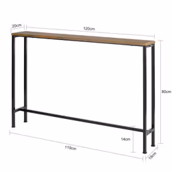SoBuy FSB19-XL-N Table à café, latérale et de salon - Vue supplémentaire 5